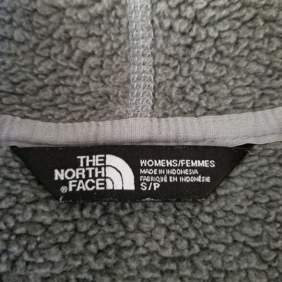 The North Face Gray Full Zip Fleece Jacket S - Picture 5 of 6